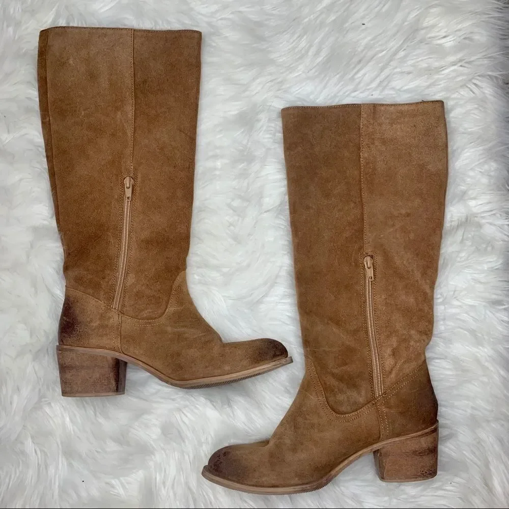Coconuts by Mattisse Troy Suede Leather Boots